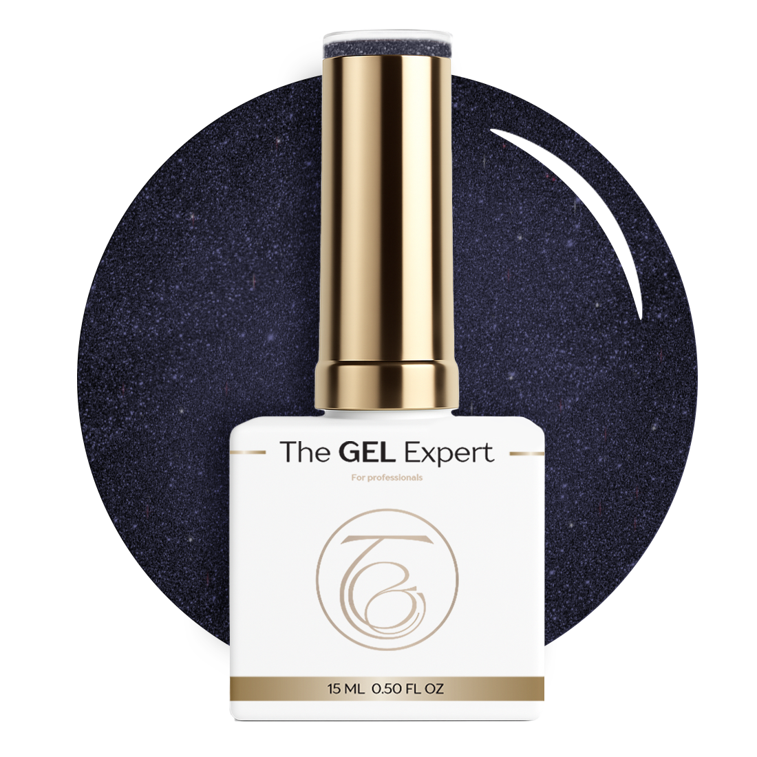 The Gel Expert Gel Polish - Glitzblue