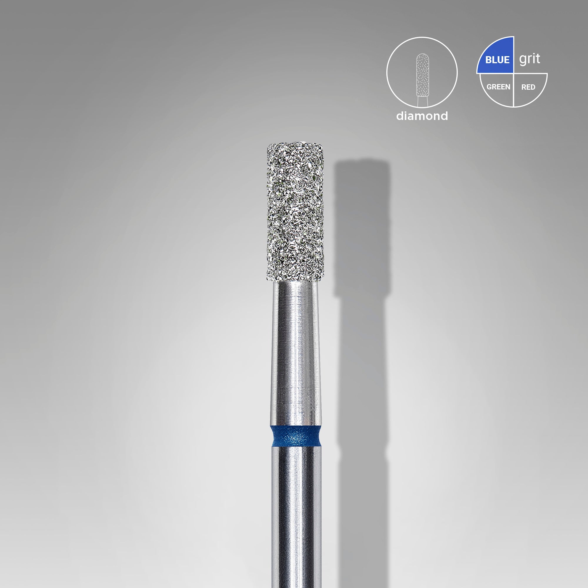 STALEKS Diamond Frees Bit Cylinder Blue EXPERT 2,5 mm (FA20B025/6)
