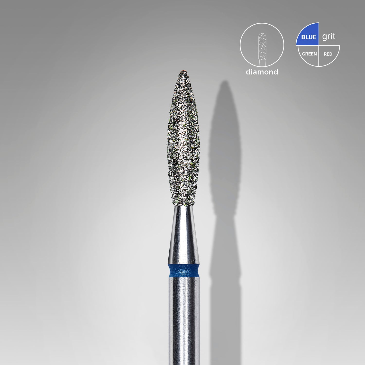 STALEKS Diamond Frees Bit Flame Blue EXPERT 2,3 mm (FA10B023/10)