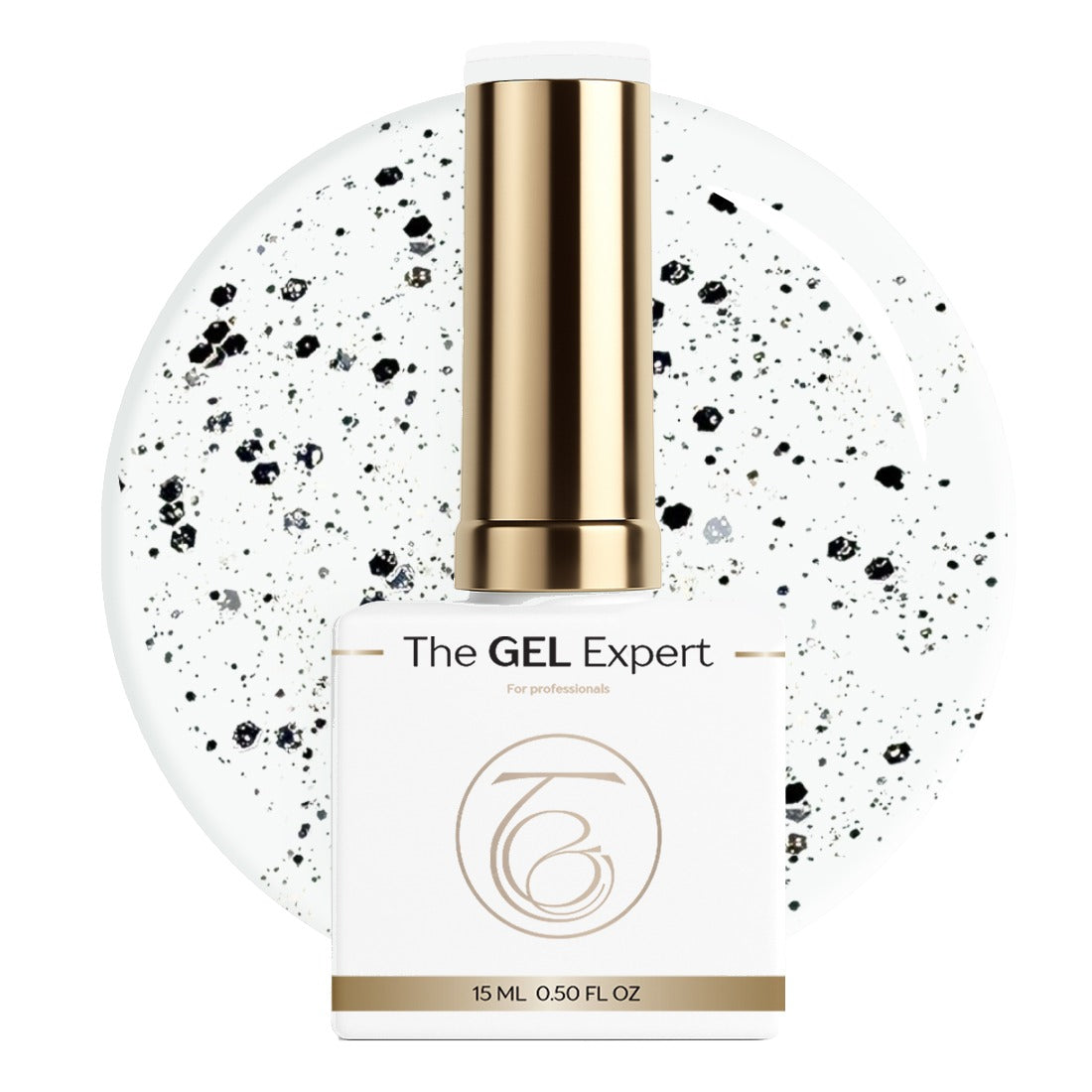 The Gel Expert - Silver Flake Top Coat