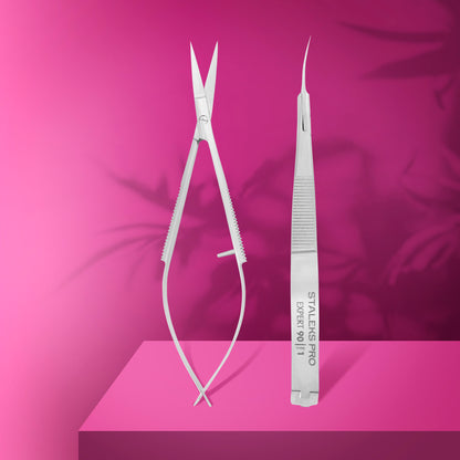 STALEKS Professionele Micro Manicure Schaar Expert 90 Type 1 (SE-90/1)