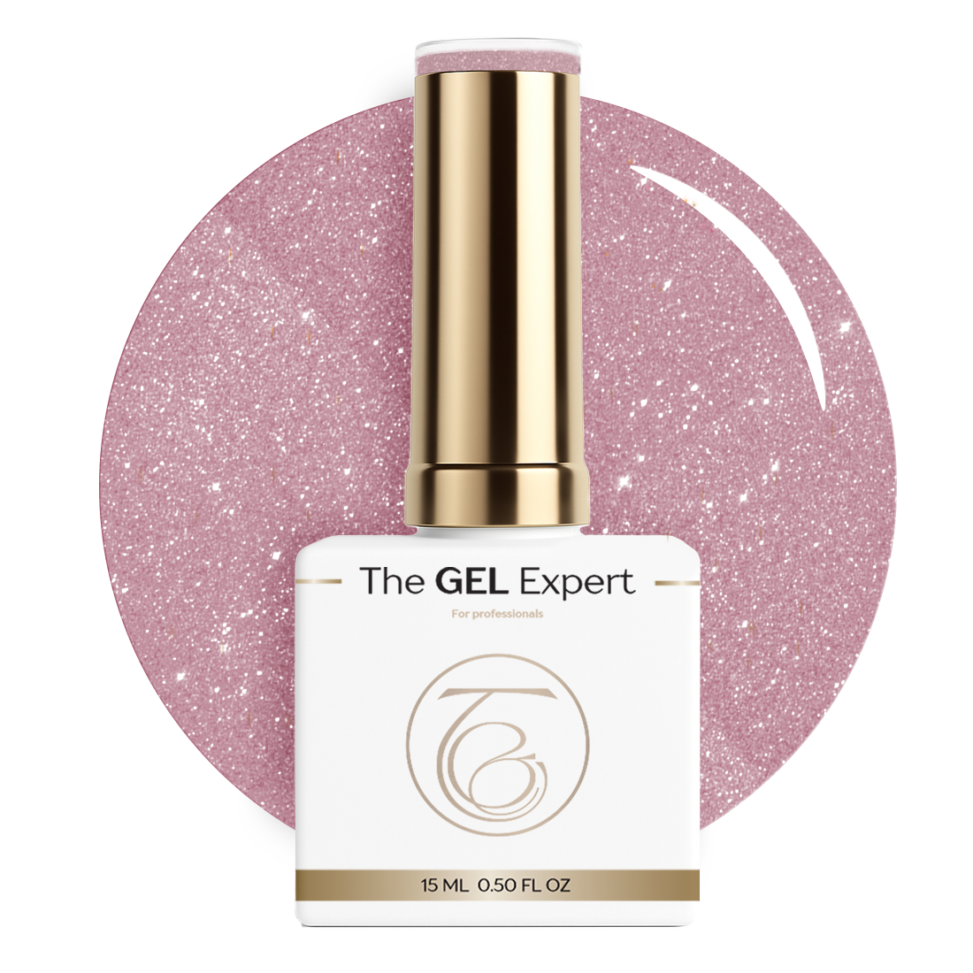 The Gel Expert Gelpolish - Pink Sparkle