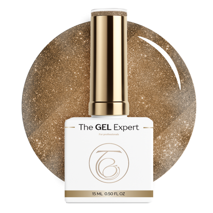 The Gel Expert Gelpolish - Sparkle Gold
