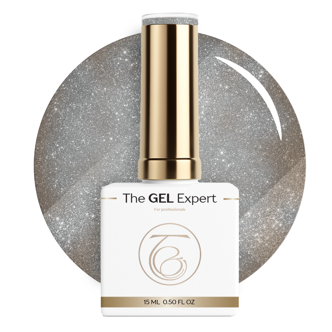 The Gel Expert Gelpolish - Sparkle Silver