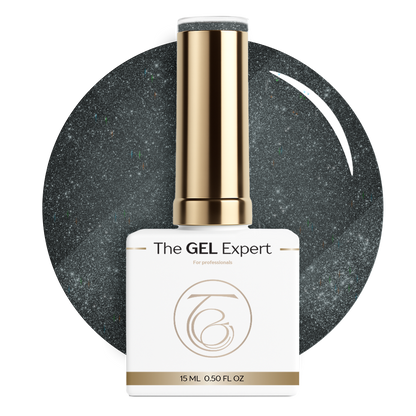 The Gel Expert Gel Polish - Sparkle Grey