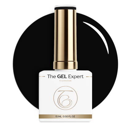 The Gel Expert Gelpolish - Black on Black